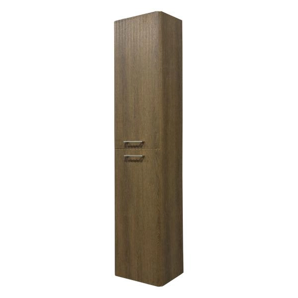 Шкаф-колонна Comforty Ангара-35 00-00019358 Дуб темно-коричневый