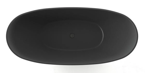 Ванна черная матовая Azario Glasgow GLA18080 180x80 акриловая