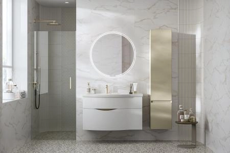 Пенал Kerama Marazzi CUBO КУБО CUB.165Rh\LIM подвесной правый 165, лимо матовый