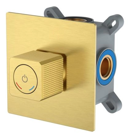 Смеситель автоматический встроенный Boheme QUAD Matt Gold 154-5-MG