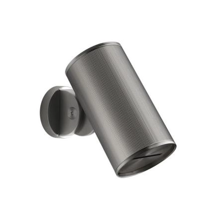 Gessi 316 Rigato Верхний душ Ø79 мм., с настенным креплением, водопад, цвет Steel Brushed