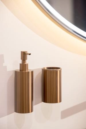 Настенный дозатор Boheme UNO BRUSHED BRONZE 10977-BRB