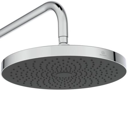 Ideal Standard CERATHERM SOLOS Душ. система с термостатом Cool body, с верхним душем d300 мм, ручной душ - 3 режима, шланг: 1750 мм, стекл. полка, цве