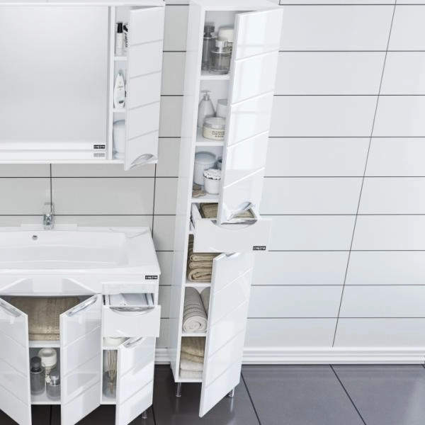 Шкаф-колонна СаНта Родос 30 506002, напольный