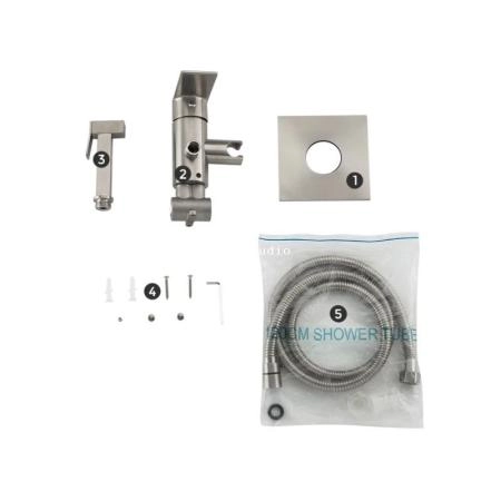 Гигиенический  душ Gappo G7299-20 встраиваемый, сатин