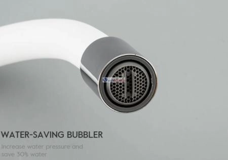 Смеситель для кухни Frap F4458 белый хром