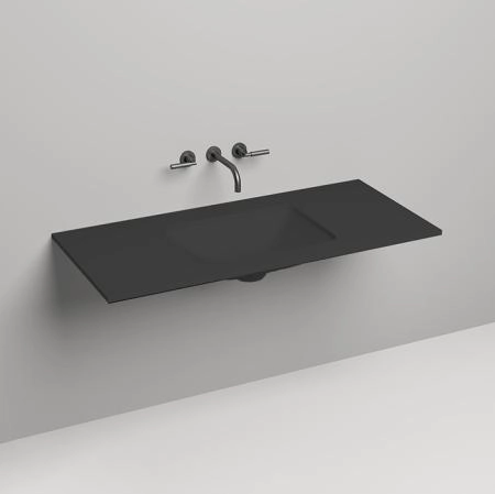 Salini Столешница 120х50х1.5 cм, из материалов S-Stone, цвет: RAL 9011