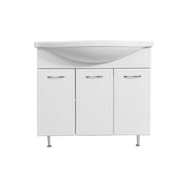 Тумба под умывальник Stella Polar Концепт 90, корзина , Эльбрус 90