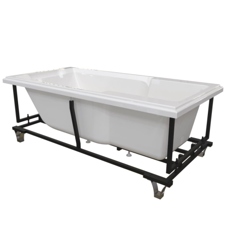 Ванна "РУСИЛЬОН" (чаша, рама-подставка на декоративных ножках, комплект панелей, подголовник, исполнение золото)