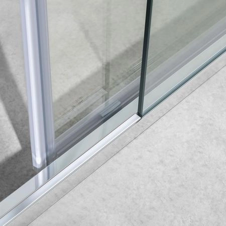 Душевая дверь Vincea Slim-U VDS-2SU110CL, 1100, хром, стекло прозрачное