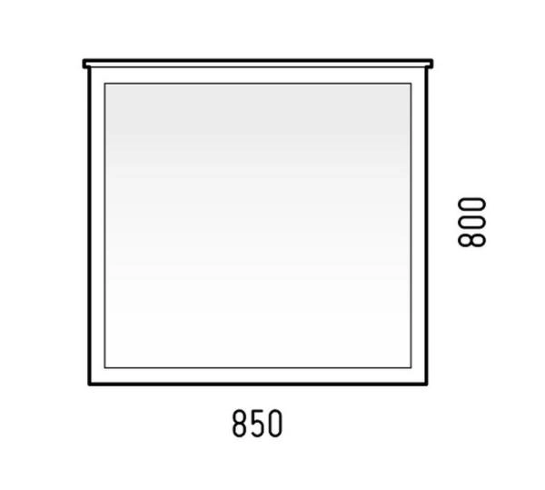 Зеркало Corozo Таормина 85
