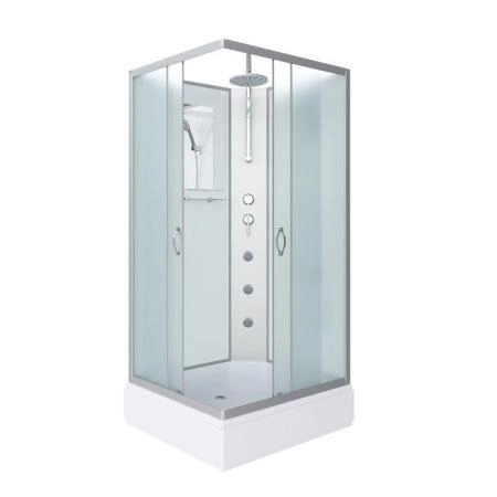 Душевая кабина Niagara NG-33984-14QBKTG 900х800х2100-2400 средний поддон  26см стекло матовое