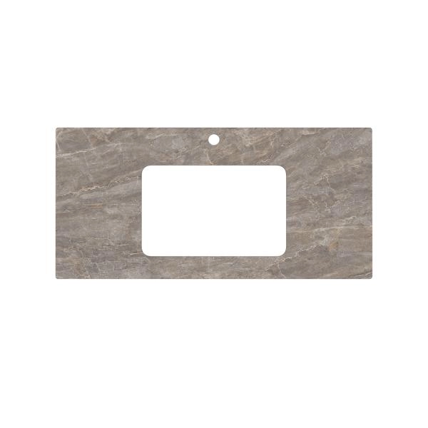 Столешница Kerama Marazzi PLAZA ПЛАЗА PL3.VT280\100 Столешница из керамогранита Парнас 100, пепельный