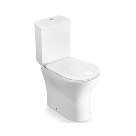 Roca Leon Унитаз моноблок 36x61см, универсальный выпуск, цвет: белый