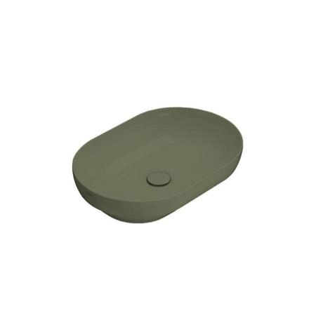 Globo T-Edge Раковина-чаша 60х41х14 см, без отв., на столешницу, цвет: Felce