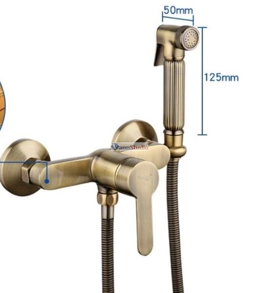 Гигиенический душ Frap F2041-4 бронза