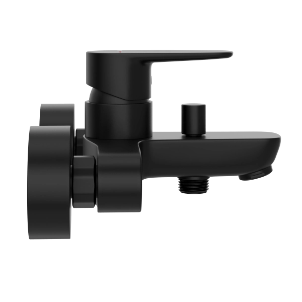 Смеситель VitrA Flow Soft  A4294636EXP настенный однорычажный матовый черный латунь