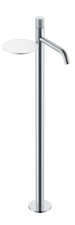 Смеситель STICK Boheme напольный для умыв. CHROME SPIRALE 120-CRCR.4