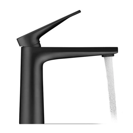 Duravit Tulum by Starck Смеситель для раковины, 1 отв., без донного клапана, цвет: черный матовый