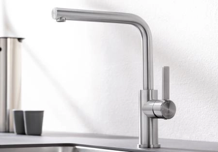 Смеситель Blanco Janora 523122 для кухни нержавеющая сталь, нержавеющая сталь