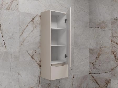 Колонна подвесная Style Line Матис 36 см, 1 ящик, КРЕМ, PLUS, ЭМАЛЬ