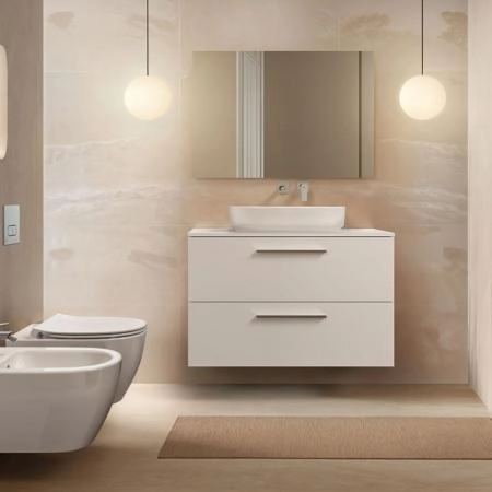Ideal Standard i.life O Унитаз подвесной 535х350 мм безободковый+смыв:HydroTwist (торнадо), с крепежом, цвет: белый глянец (Акция из наличия)