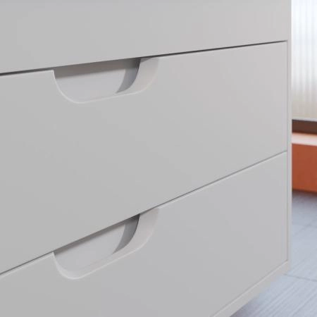 Тумба под раковину для ванной Uperwood Modul 100 см, подвесная, матовая, белая