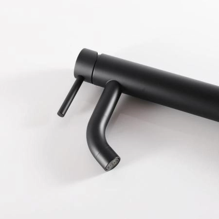 Смеситель Gid Inga SS096-BM-D для раковины Черный матовый