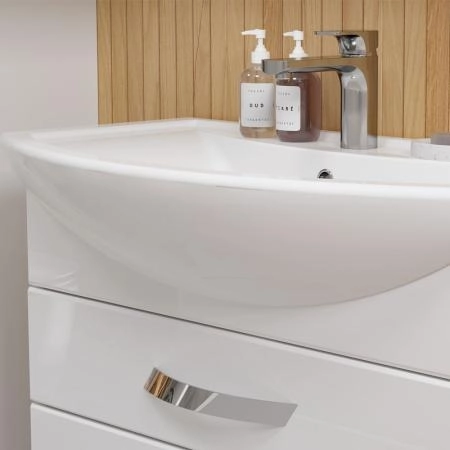 Тумба для ванной Volna Onda 60.2Y напольная (Балтика) раковина отдельно