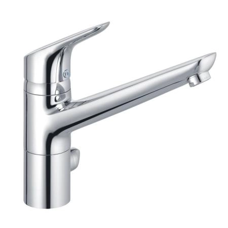 Смеситель Kludi Objekta 325760575 для кухни, с дополнительным краном для подключения стир/посуд. машины
