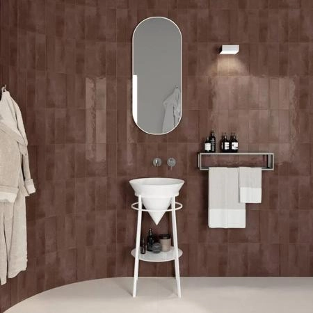 Kerama Marazzi Cono 42 Зеркало 42см., подвесное, цвет: белый матовый