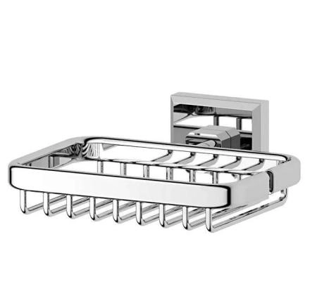 Мыльница стеклянная Gappo G3802 с держателем