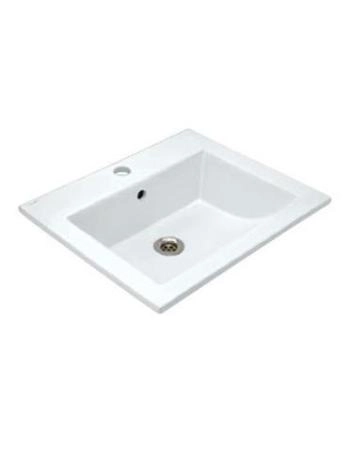 Раковина Jaquar Kubix-F KUS-WHT-35601 51 см встраиваемая