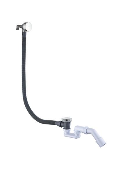 Слив-перелив для ванны, функция наполнения Boheme Chrome 631-CR