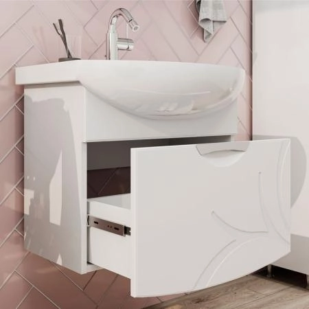 Тумба для ванной Volna Adel 60.1Y подвесная (Балтика) раковина отдельно