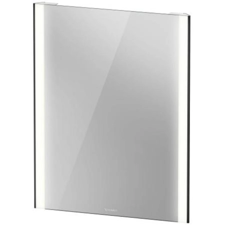 Duravit XViu Зеркало с подсветкой 62x80см, сенсорное управление, цвет: черный матовый