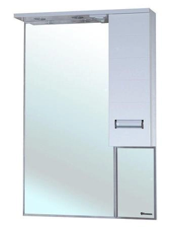 Зеркало-шкаф Bellezza Сиена 60 R с подсветкой белый