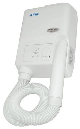 Фен настенный со шлангом G-teq 8721 11.03 белый