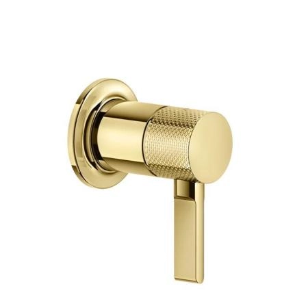 Gessi Inciso Смесителя для ванны, встраиваемый, на 1 источник, внешняя часть, цвет: золото