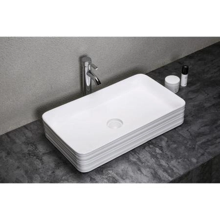 Раковина CeramaLux N W1531 65 см на столешницу