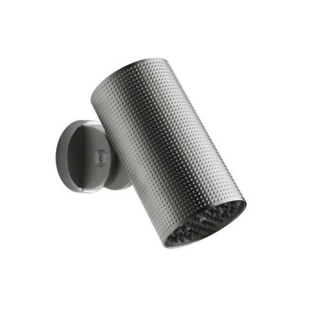 Gessi 316 Верхний душ Ø7.9см., с настенным креплением, Тропический ливень, цвет: Steel Brushed