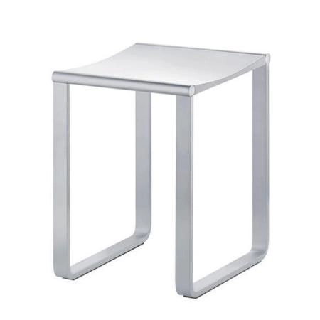 Табурет для душа Keuco Plan 14982170051, алюминий серебристый/белый