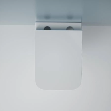 Унитаз подвесной ESBANO GARTEZ-51 безободковый подвесной белый 510x360x360