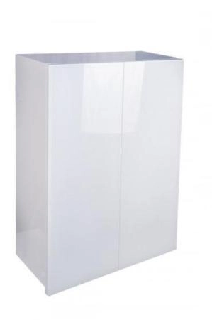 Подвесной шкаф Style Line Elfante Даймонд 600*800 Люкс белый, PLUS