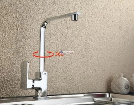 Смеситель для кухни Frap F4073 хром