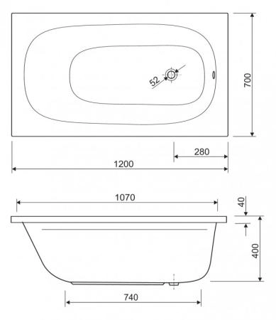 Ножки для ванны Cezares LEG-KIT-100 универсальные