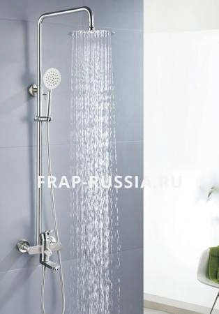 Душевая система Frap F24805 для ванны ,сатин