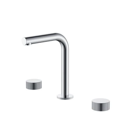 Смеситель на столешницу Boheme STICK LINEA на 3 отв. CHROME 152-CR.3