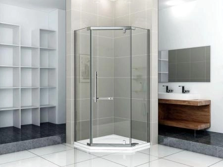 Душевой уголок GOOD DOOR ORION PNT-90-C-CH 90x90 прозрачное