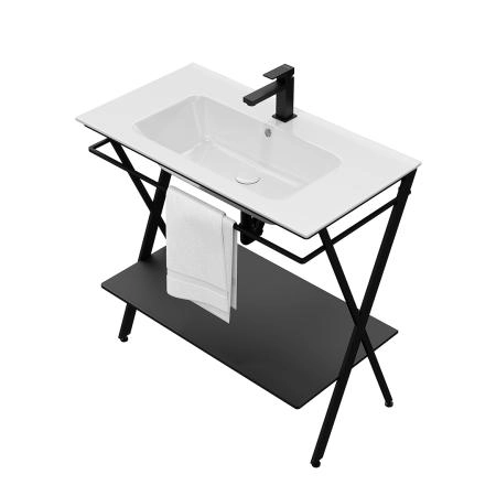 Металлическая структура Kerama Marazzi PIANO NEXT ПИАНО НЕКСТ PIA.N.85\BLK напольная 85, черная матовая